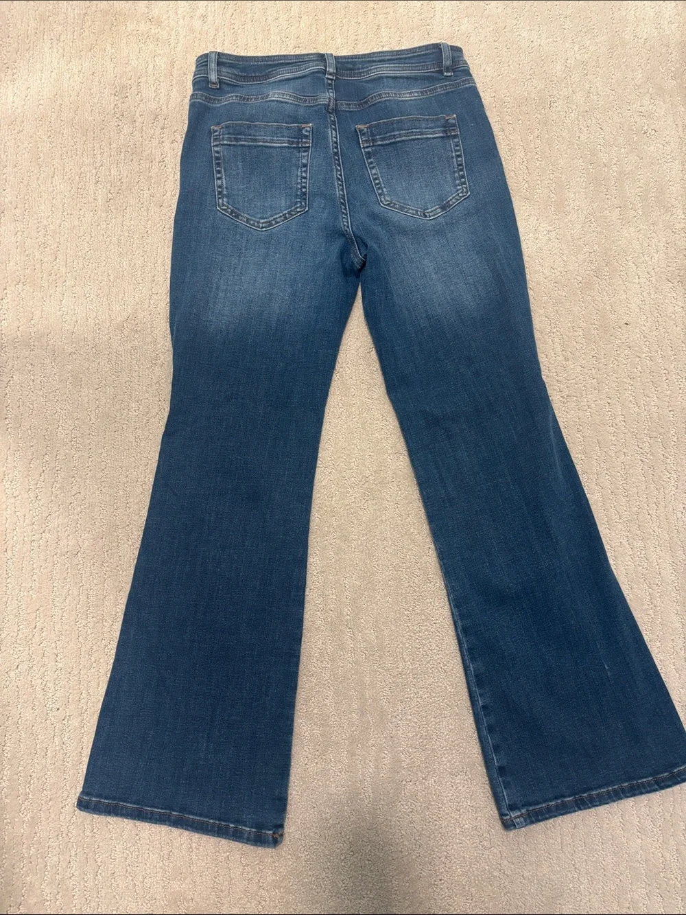 J. Jill Blue Flare Jeans - Mid Wash